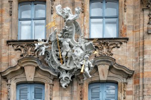 Verzierungen Verzierungen am Rathaus