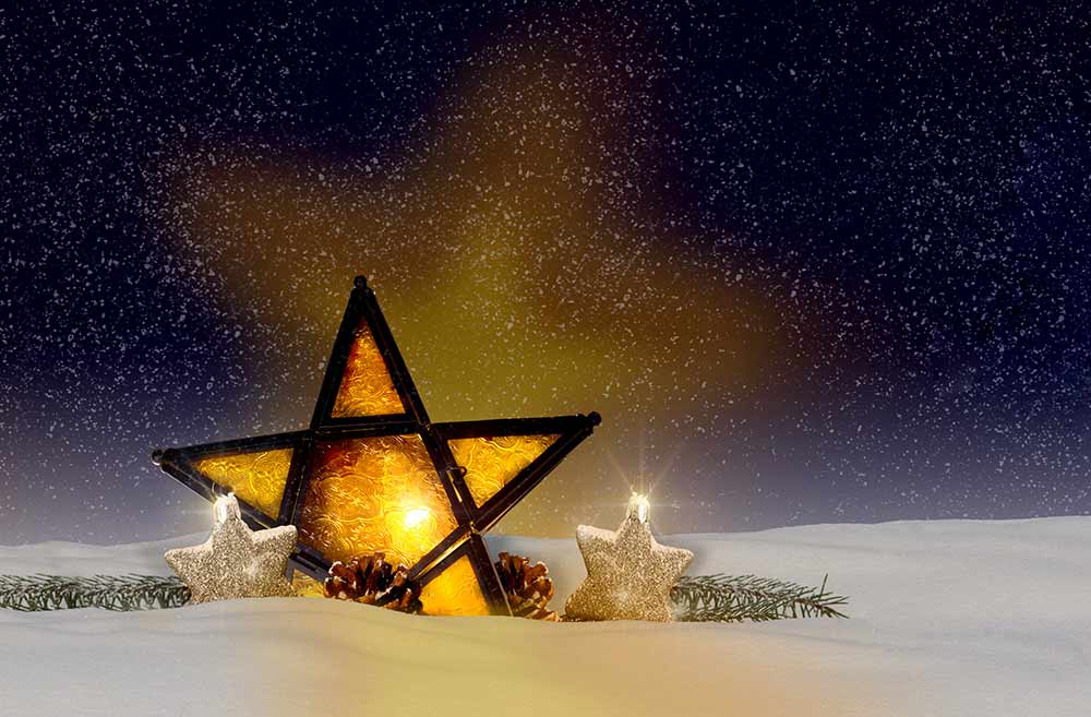 Stern zur Weihnachtszeit