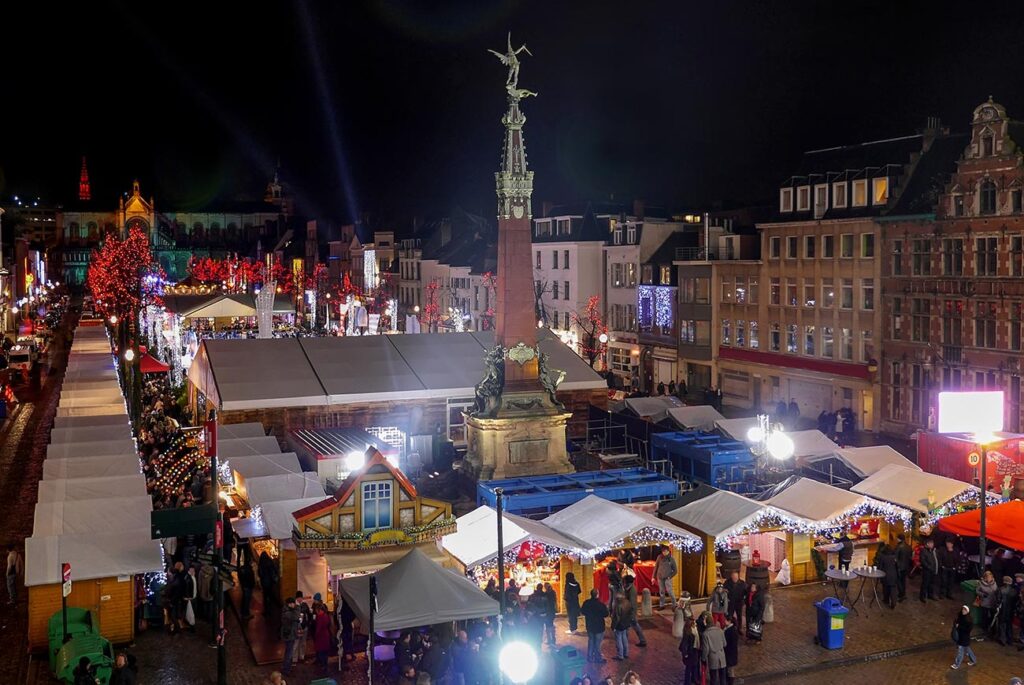 Weihnachtsmarkt in Brüssel