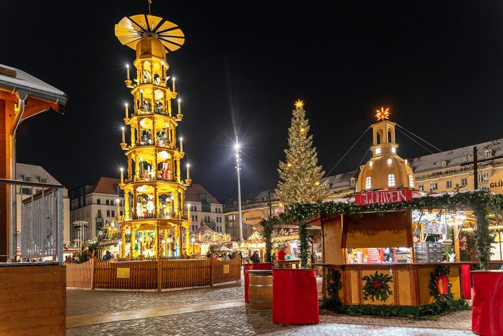 Striezelmarkt in Dresden