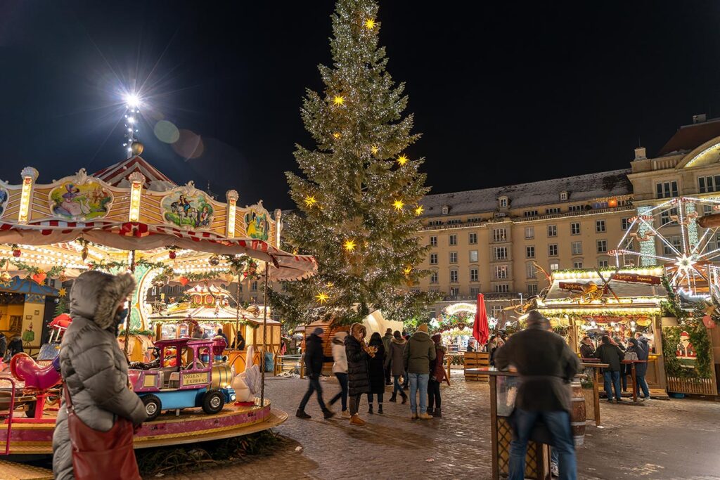 Striezelmarkt in Dresden