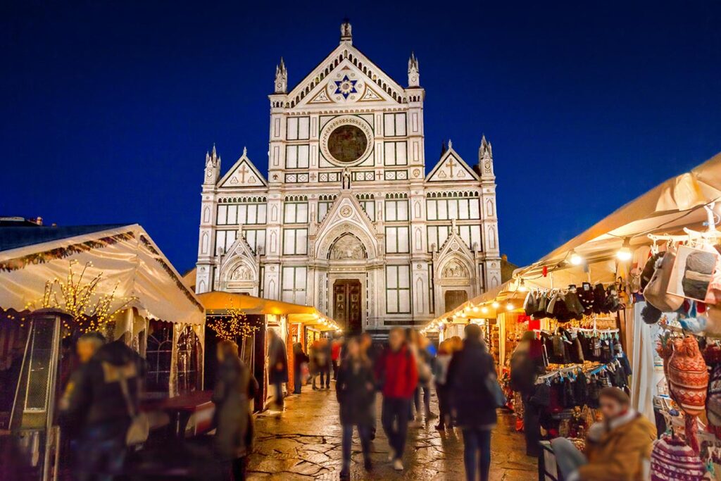 Weihnachtsmarkt in Florenz