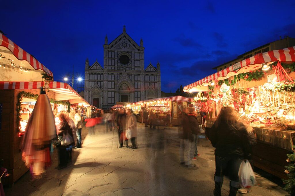 Weihnachtsmarkt in Florenz