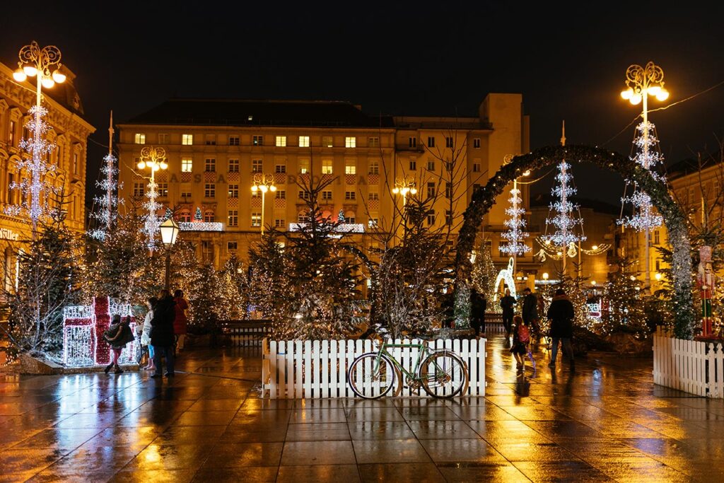 Weihnachtsmart in Zagreb