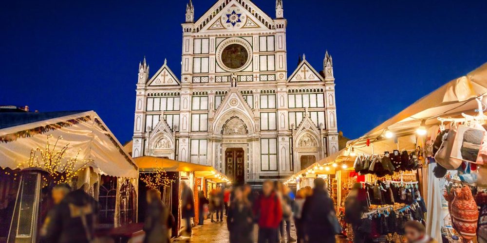 Weihnachtsmarkt in Florenz
