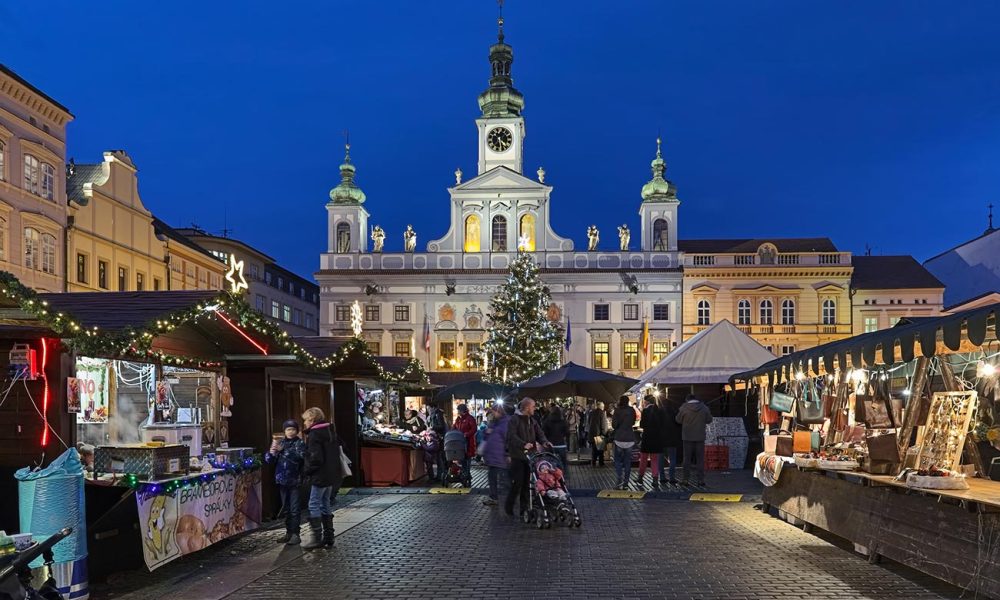 Weihnachtsmarkt in České Budějovice