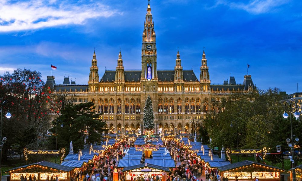 Weihnachtsmarkt am Rathaus in Wien