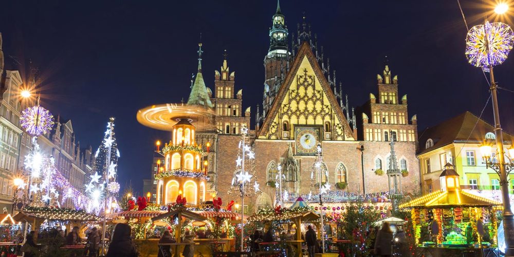 Weihnachtsmarkt in Wroclaw
