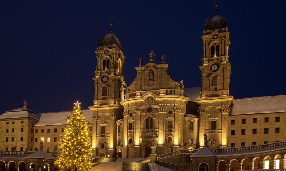 Kloster Einsiedeln in der Schweiz