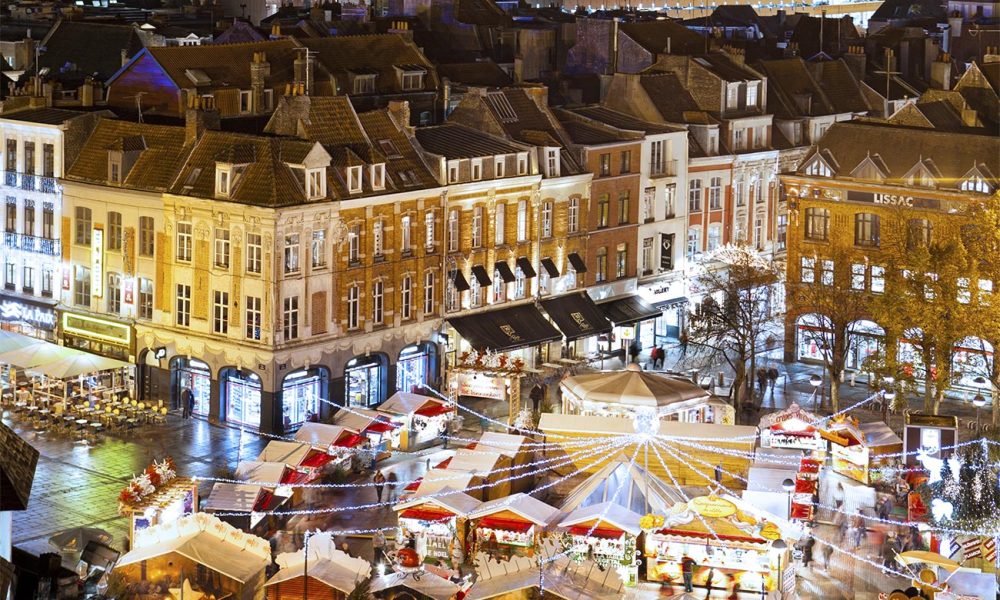 Weihnachtsdorf in Lille