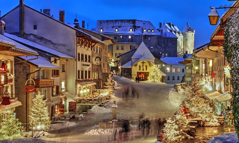Gruyere Schweiz weihnachten