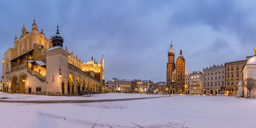 Weihnachtsmarkt in Krakau